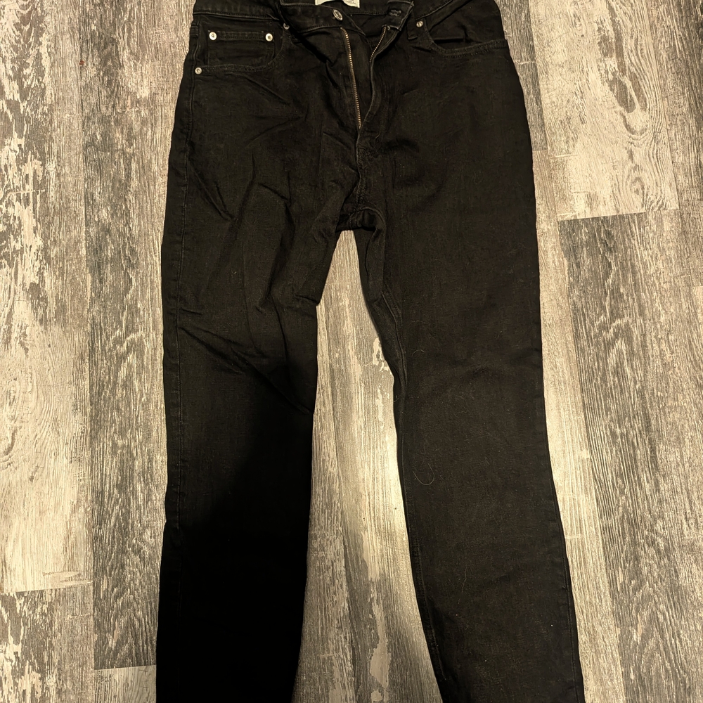 Abercrombie & Fitch Black Straight Jeans